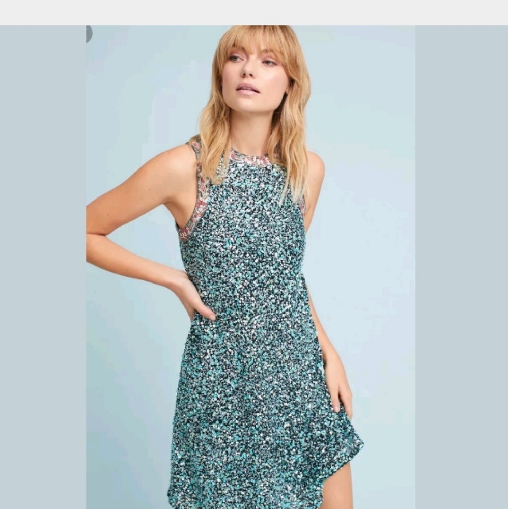 NEW Anthropologie Varun Bahl Astronomy Dress